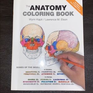 Human anatomy coloring book